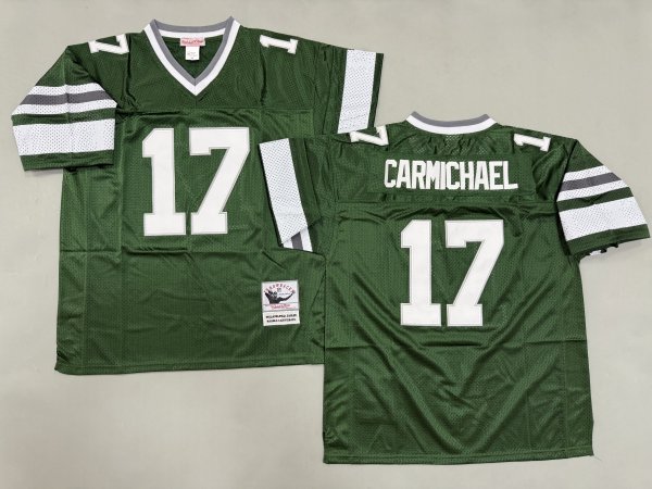 Men's Philadelphia Eagles #17 Harold Carmichael Green Jersey