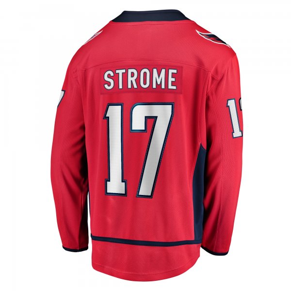 Men's Washington Capitals Dylan Strome Fanatics Red Home Breakaway Player Jersey