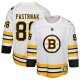 Youth Boston Bruins #88 David Pastrnak White Home Replica Player Jersey