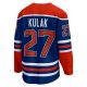 Men's Edmonton Oilers Brett Kulak Fanatics Royal Home Breakaway Player Jersey