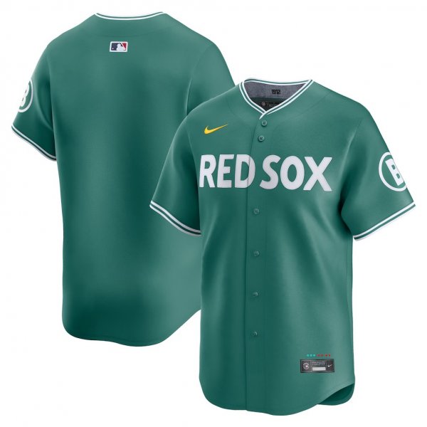 Men's Boston Red Sox Nike Green 2025 City Connect Jersey