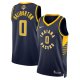 Men's Unisex Indiana Pacers #0 Tyrese Haliburton Nike Navy 2025 NBA Finals Swingman Icon Edition Jersey