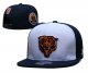 Chicago Bears Navy and White Cap