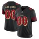 Men's San Francisco 49ers Custom Black Rivalries Collection F.U.S.E. Vapor Limited Stitched Jersey