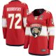 Women's #72 Sergei Bobrovsky Florida Panthers 2025 Stanley Cup Champions Breakaway Red Jersey
