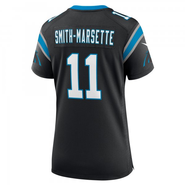 Women's Carolina Panthers Ihmir Smith-Marsette Nike  Black Team Game Jersey