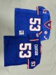 Men's New York Giants #53 Harry Carson Blue Jersey