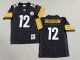 Men's Pittsburgh Steelers #12 Terry Bradshaw Black Jersey