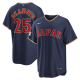 Men's Japan Baseball Kazuma Okamoto Nike Navy 2026 World Baseball Classic Road Stadium Jersey