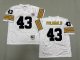 Men's Pittsburgh Steelers #43 Troy Polamalu White Jersey