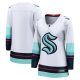 Women's Seattle Kraken Fanatics White Away Breakaway Jersey