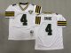Men's Green Bay Packers #4 Brett Favre White Mitchell & Ness Jersey