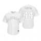 Men's Houston Astros #44 Yordan Alvarez White 2019 Players Weekend MLB Jersey