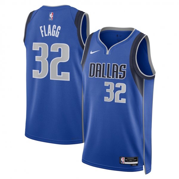 Men's Unisex Dallas Mavericks #32 Cooper Flagg Nike Blue 2025 NBA Draft First Round Pick Swingman Jersey