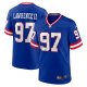 Men's New York Giants #97 Dexter Lawrence Nike Royal Alternate Game Jersey