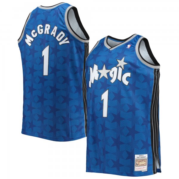 Men's Orlando Magic Tracy McGrady Mitchell & Ness Blue Big & Tall 2000/01 Hardwood Classics Swingman Jersey
