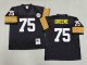 Men's Pittsburgh Steelers #75 Joe Greene Black Jersey