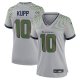 Women's #10 Cooper Kupp Seattle Seahawks Nike 2025 Rivalries Collection Game Wolf Gray Jersey