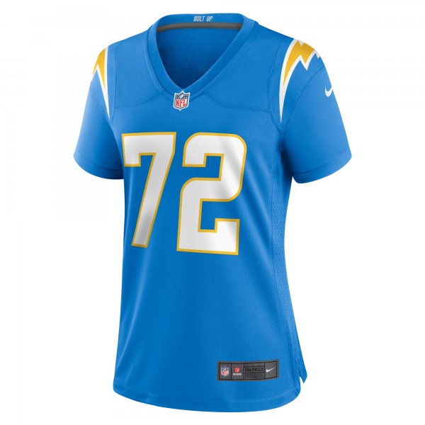 Women's Los Angeles Chargers Jerrod Clark Nike  Powder Blue Team Game Jersey