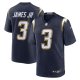 Men's Los Angeles Chargers #3 Derwin James Jr. Nike Navy Alternate Super Chargers Game Jersey