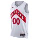Unisex Toronto Raptors Nike White Swingman Custom Jersey - Association Edition