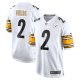 Men's Pittsburgh Steelers Justin Fields Nike White  Game Jersey