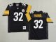 Men's Pittsburgh Steelers #32 Franco Harris Black Jersey