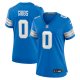 Women's Detroit Lions #0 Jahmyr Gibbs Nike Blue Game Player Jersey