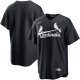 Men's St. Louis Cardinals Nike Black Lights Out Replica Jersey
