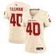 Women's #40 Pat Tillman Arizona Cardinals Nike 2025 Rivalries Collection Retired Player Game Natural Jersey