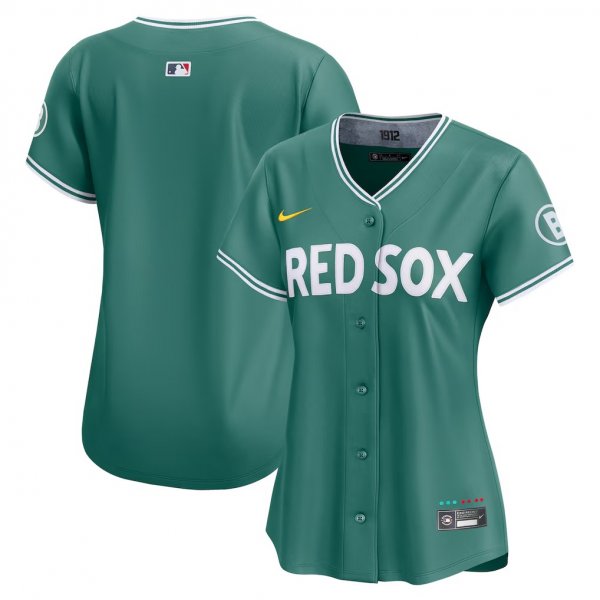 Women's Boston Red Sox Nike Green 2025 City Connect Jersey