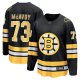 Men's Boston Bruins #73 Charlie McAvoy Black Home Breakaway Player Jersey