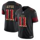 Men's #11 Brandon Aiyuk San Francisco 49ers Nike 2025 Rivalries Collection Limited Black Jersey