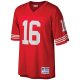 Men's San Francisco 49ers Joe Montana Mitchell & Ness Scarlet Big & Tall 1990 Retired Player Replica Jersey
