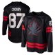 Men's #87 Sidney Crosby Black Hockey Canada 2026 Jersey
