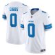 Men's Detroit Lions #0 Jahmyr Gibbs Nike White Vapor F.U.S.E. Limited Jersey