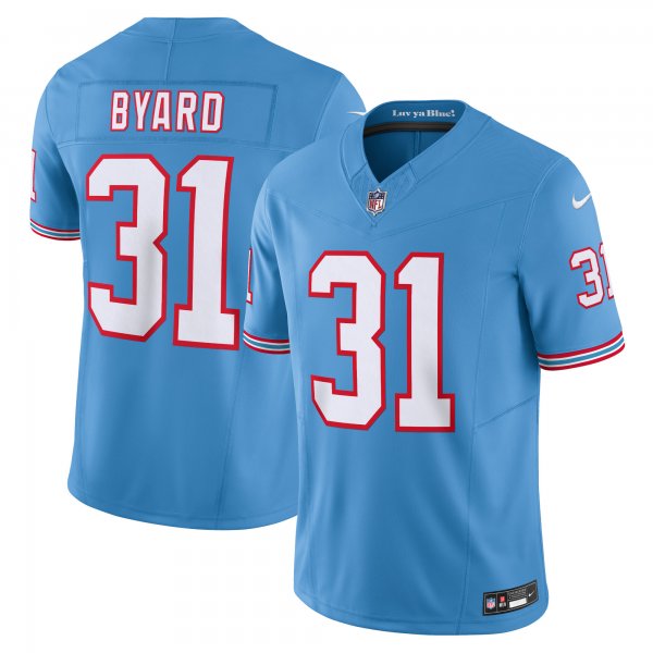 Men's Tennessee Titans Kevin Byard Nike Light Blue Vapor F.U.S.E. Limited Jersey