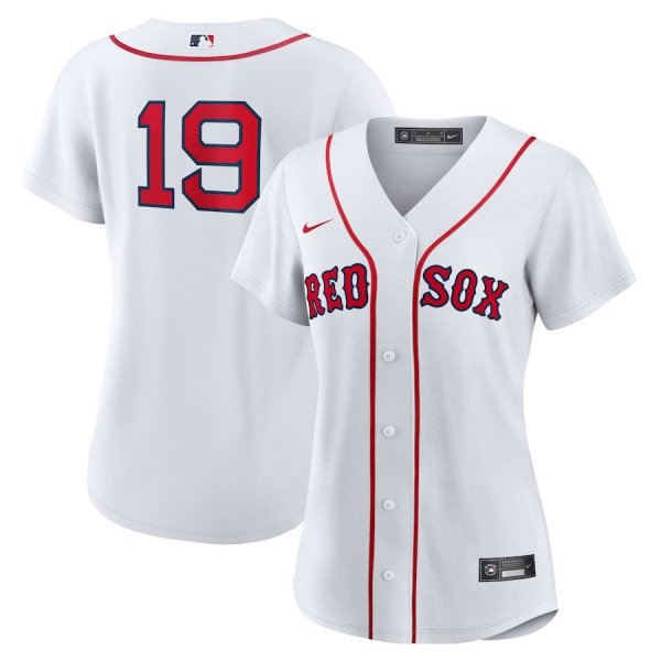 Women's Boston Red Sox #19 Roman Anthony Nike White Home Replica Jersey