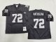 Men's Las Vegas Raiders #72 John Matuszak Black Mitchell & Ness Jersey