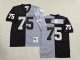 Men's Las Vegas Raiders #75 Howie Long Split Mitchell & Ness Jersey